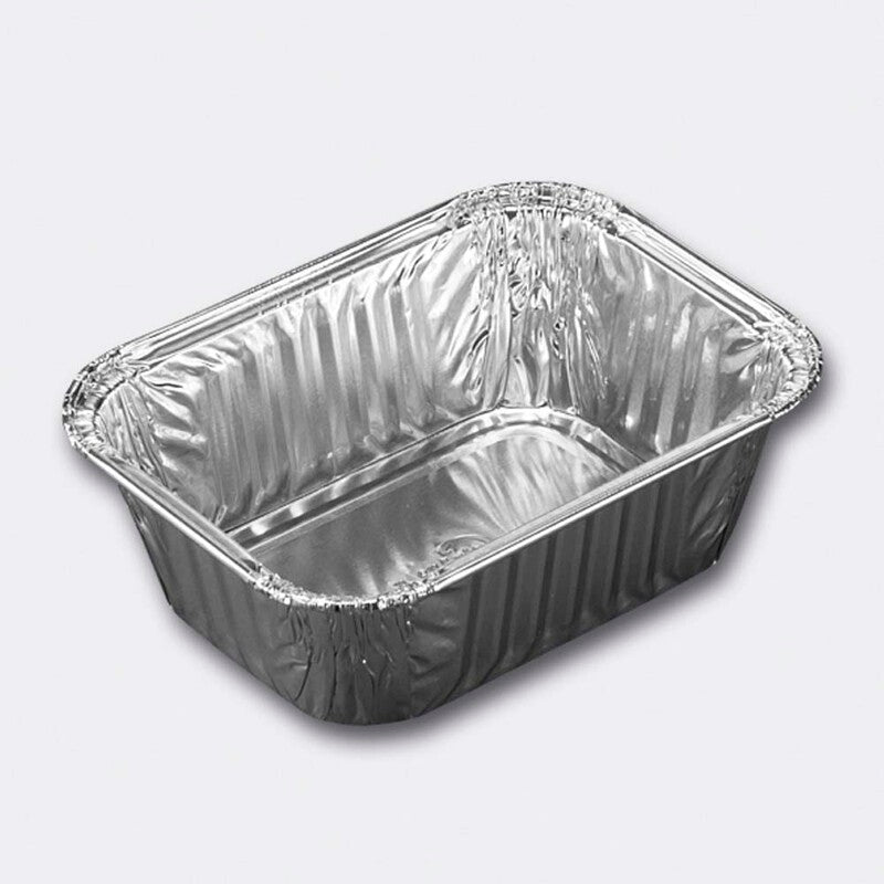 Foliebakke, Plus Pack, 1-Compartments, Rektangulær, 456 ml, 145x110x45mm, aluminium, aluminium, pakke med 1650 stk