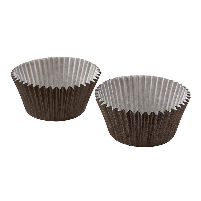 Muffin form, Rund, højde 35 mm, indvendig diameter 50.0 mm, Pergamentpapir, 70 g/m2, sort, pakke a 1000 stk, Cup Cakes, Fødevaregodkendt