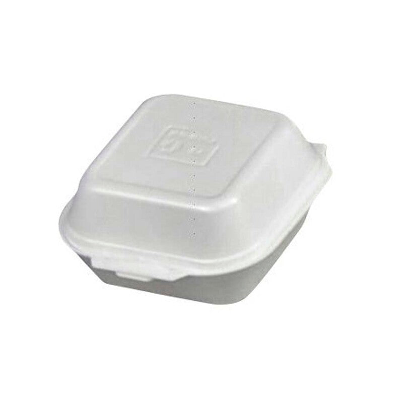 Burgeræske, lille, 135x125x70mm, Extruded Polystyrene (XPS), hvid, pakke a 500 stk
