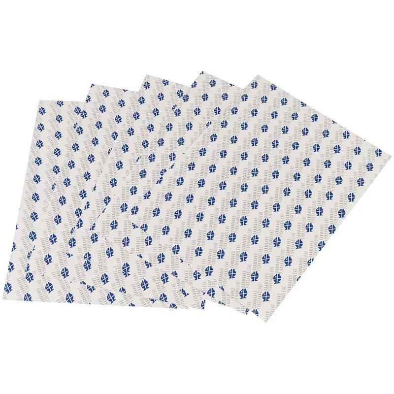 Stanset papir, flat bag, 40 g/m2, 370, x 500 mm, Papir + PE, hvid, personliggjort, pakke a 10 kg, palle a 50 kartoner, Fødevaregodkendt