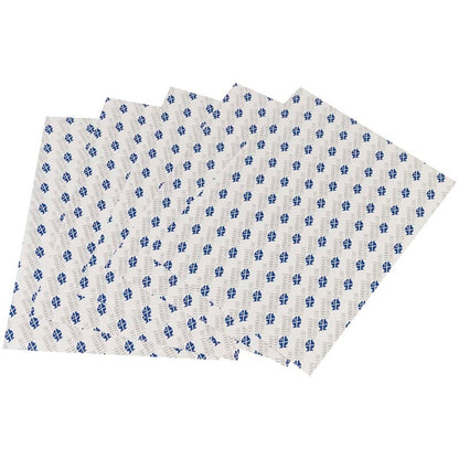 Stanset papir, flat bag, 40 g/m2, 370, x 500 mm, Papir + PE, hvid, personliggjort, pakke a 10 kg, palle a 50 kartoner, Fødevaregodkendt