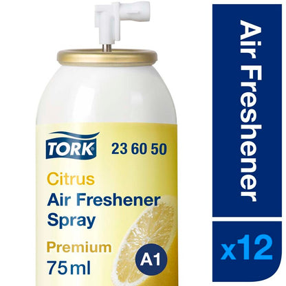 Luftfrisker, Tork, A1, Citrus, 75 ml, pakke a 12 stk