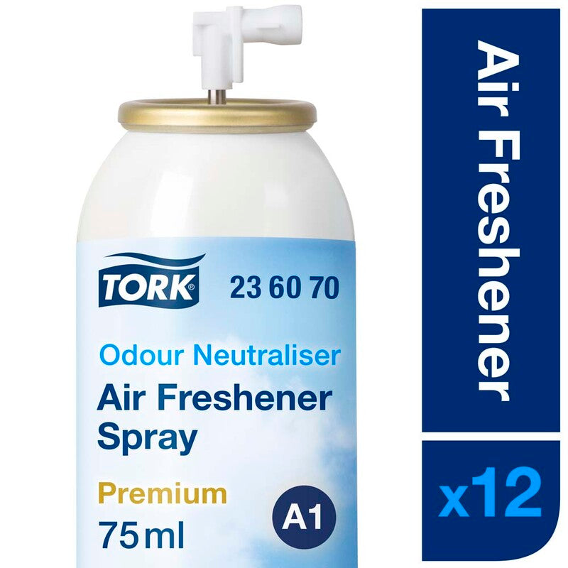 Luftfrisker, Tork, A1, Neutral, 75 ml, pakke a 12 stk