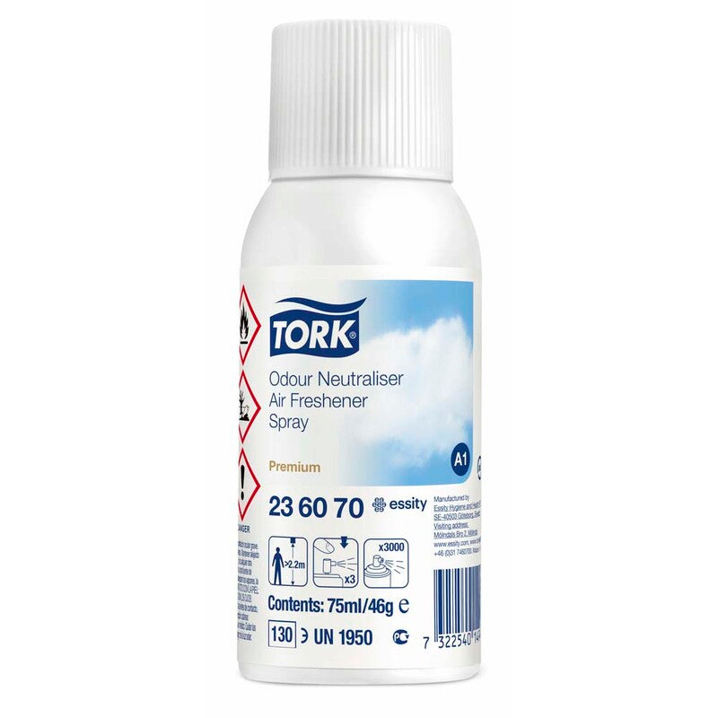 Luftfrisker, Tork, A1, Neutral, 75 ml, pakke a 12 stk