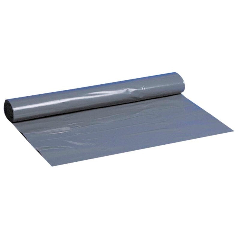 Affaldssække, 55 µm, 550 x 800 mm, LD-PE, mørkegrå, 40 l, rulle a 10 stk