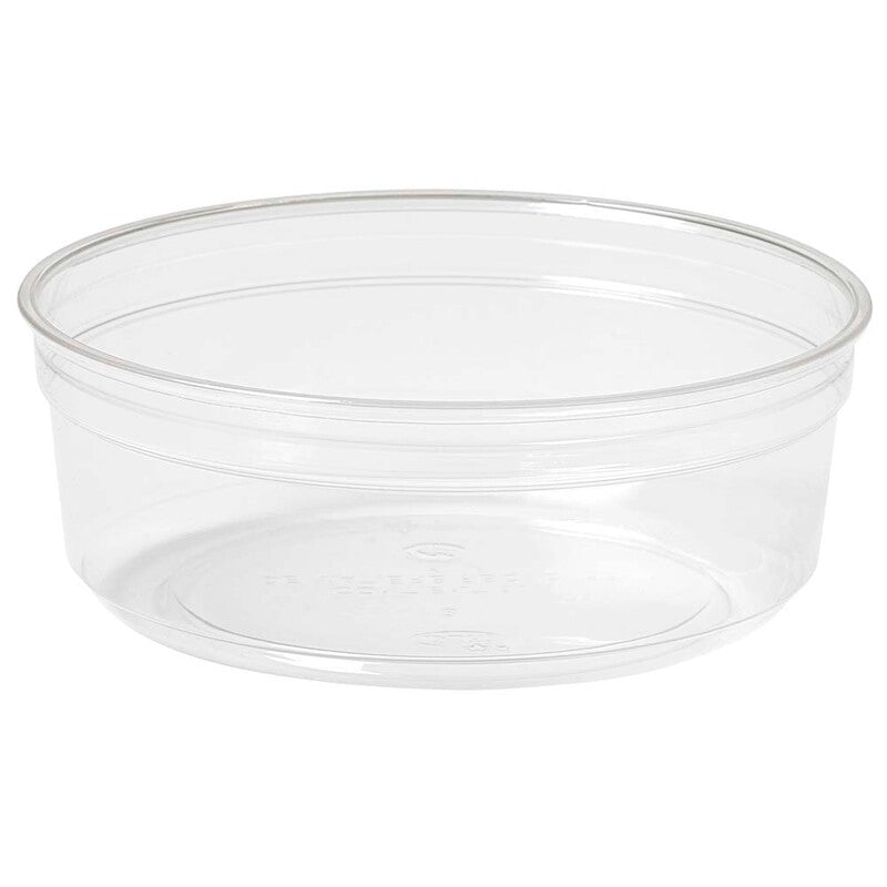 Skål, Duni Crystal Deli, 250 ml, 116x116x44mm, RPET, transparent, karton a 350 stk
