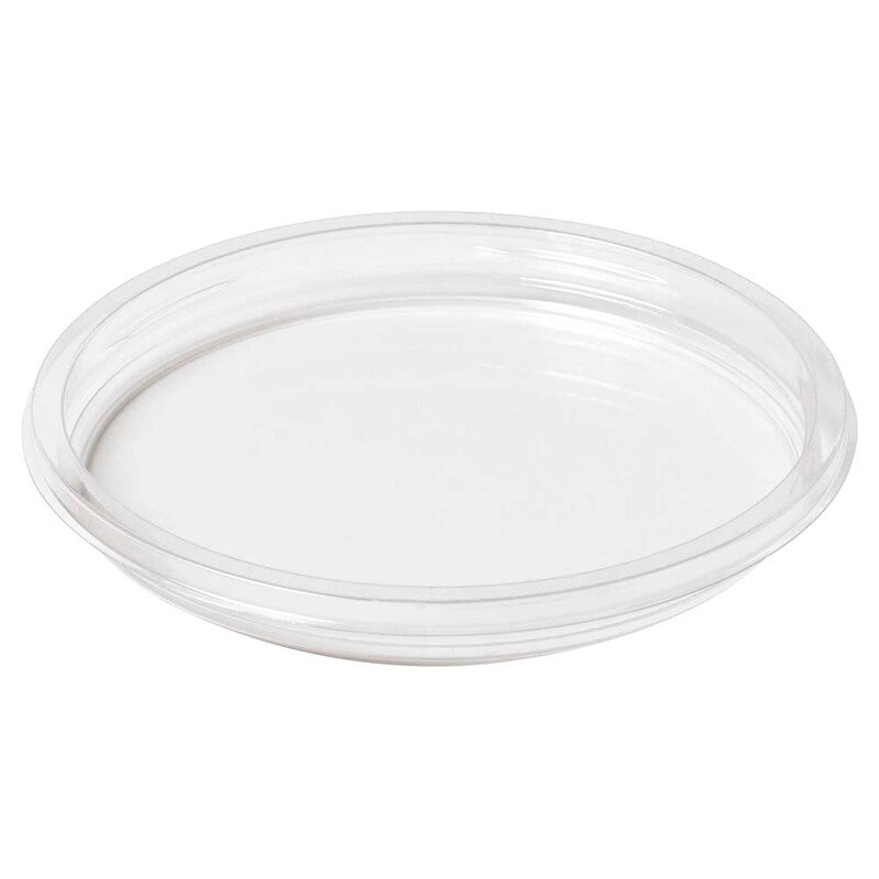 Låg t/plastbakke, Duni Crystal Deli, 116x120x14mm, RPET, transparent, karton a 350 stk