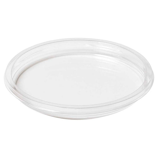 Låg t/plastbakke, Duni Crystal Deli, 116x120x14mm, RPET, transparent, karton a 350 stk
