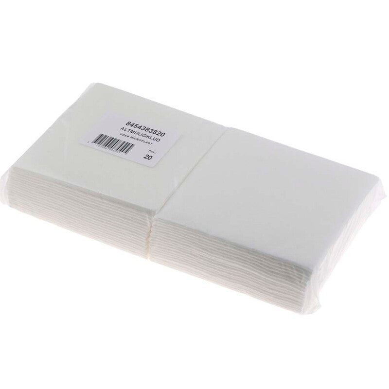 Alt-mulig-klude, hvid, 380mmx380mm, pakke a 20 stk