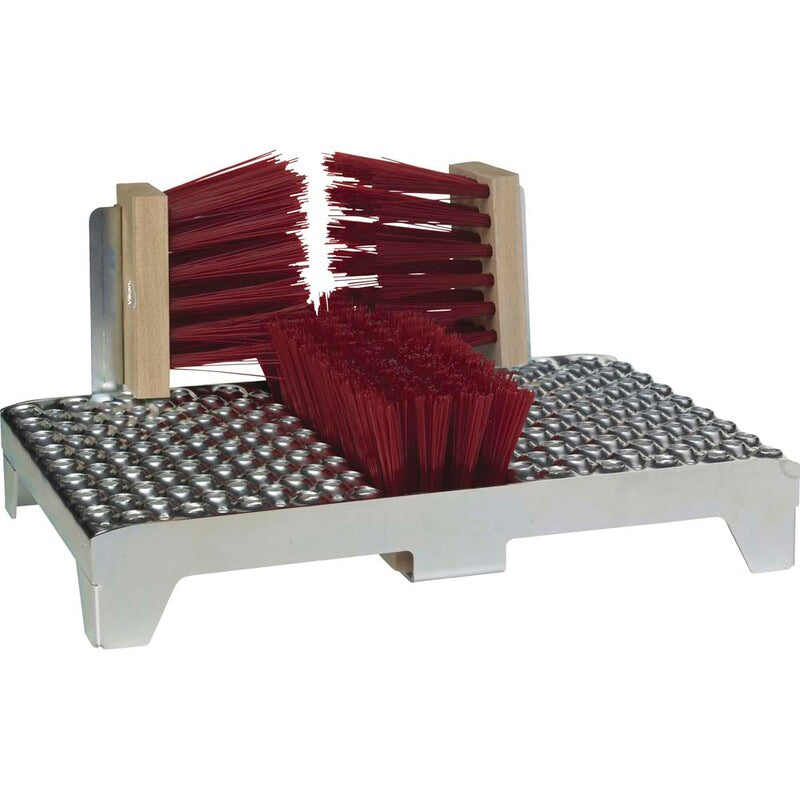 Støvkost, Vikan, Boot Cleaner Stiff wood, gråx460mm