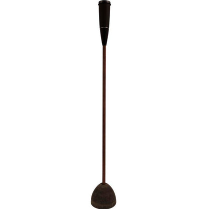Fakkel, aluminium, sort, W/alushaft on concrete base, palle a 15 stk, Outdoor