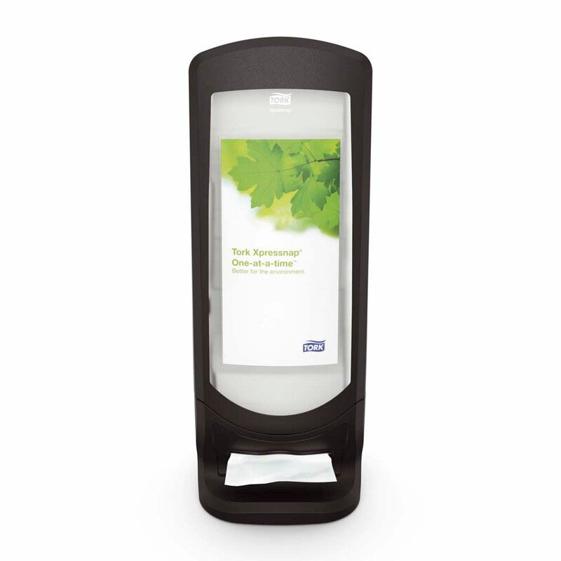 Servietdispenser, Tork, N4, Vægstativ, sort