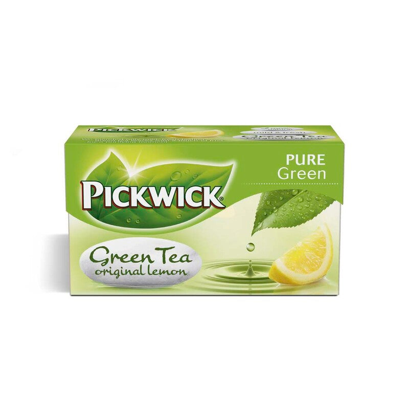 Te, Pickwick, Grøn tea, pakke a 20 stk