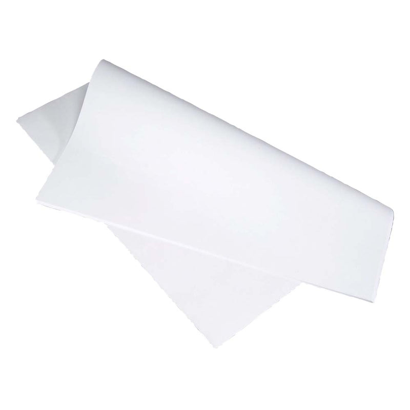 Stikdug, Glat papir, Hvid, 90g, 800mm x 800mm, Smal bane, pakke a 250 ark, FSC Mix 70%, 190398