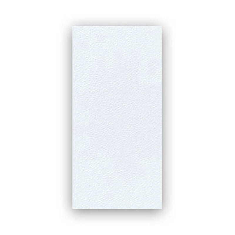 Frokostserviet, Duni, Ecoecho, 1/8-fold, 3 lag, tissue, hvid, 330mmx330mm, karton a 1000 stk