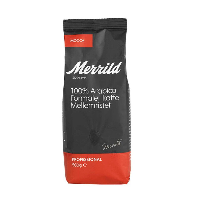 Kaffe formalet, Merrild Mocca, Mocca, pose a 500gr