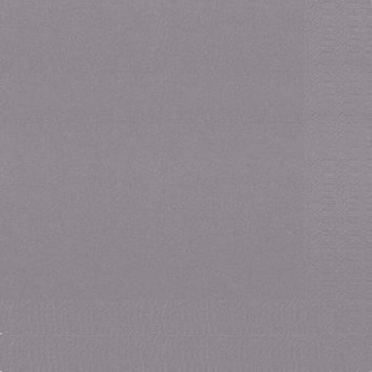 Kaffeserviet, Duni, Ecoecho, 1/4-fold, 3 lag, tissue, Nordic Swan Ecolabel, granit grå, 240mmx240mm, karton a 2000 stk