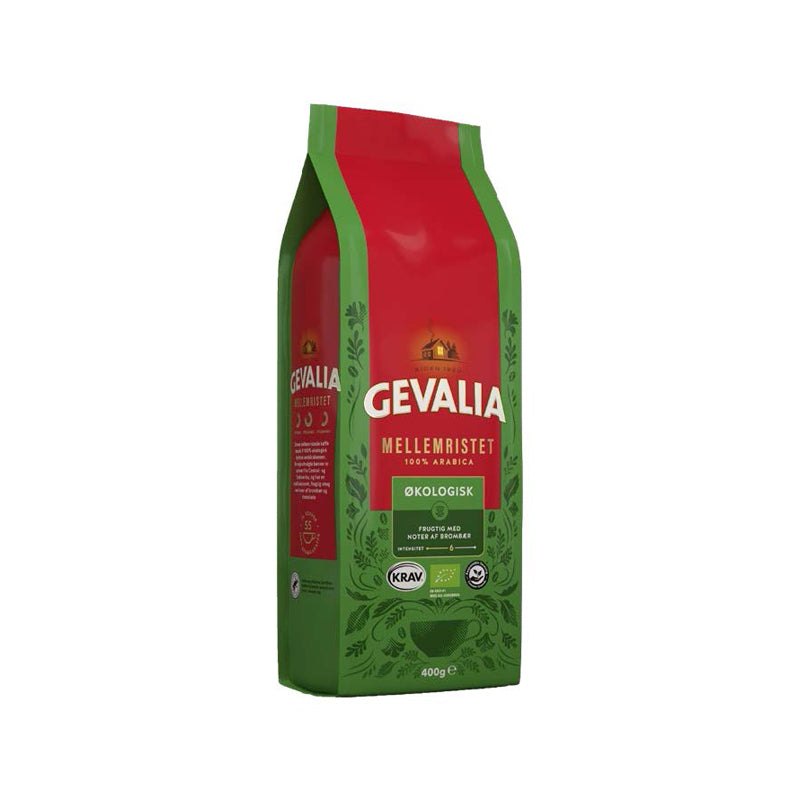 Kaffe formalet, Gevalia, pose a 400 gr, økologisk