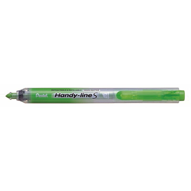 Tekstmarker, Pentel Handyline, SXS15-VO, 1-4,5MM, Spids, grøn, 12 Units