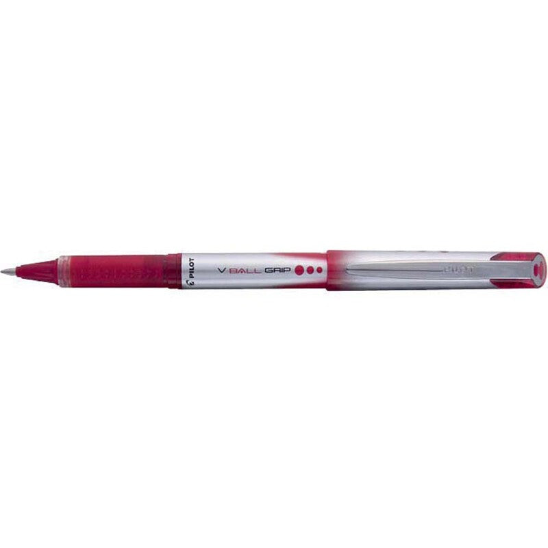 Rollerpen, Pilot V-ball grip, BLN-VBG7-R, 0,1-0,5MM, rød, Units 12