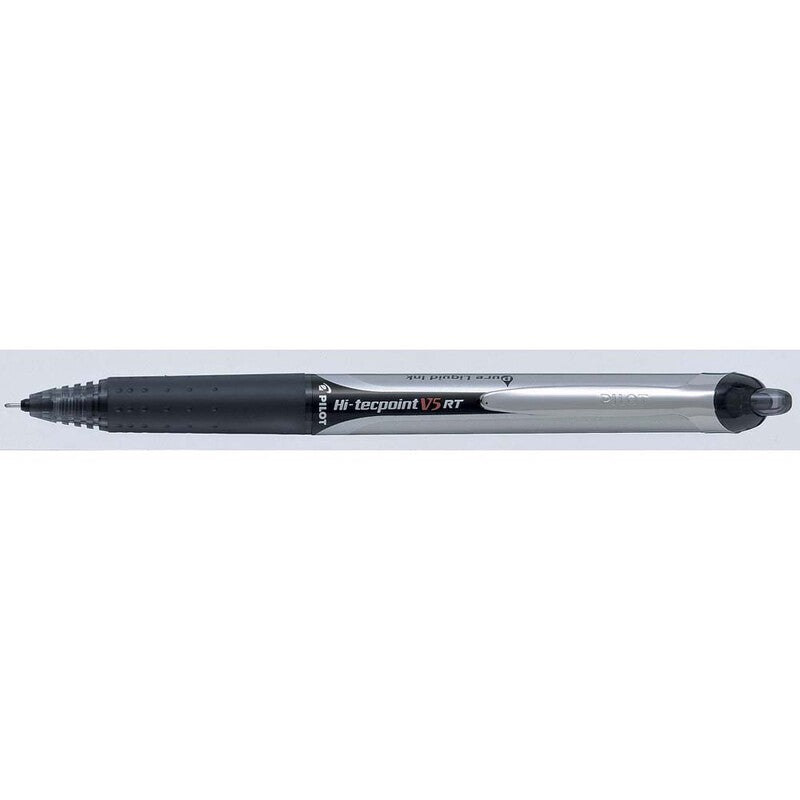 Rollerpen, Pilot Hi-tecpoint, V5 RT, 0,3MM, sort, Units 12