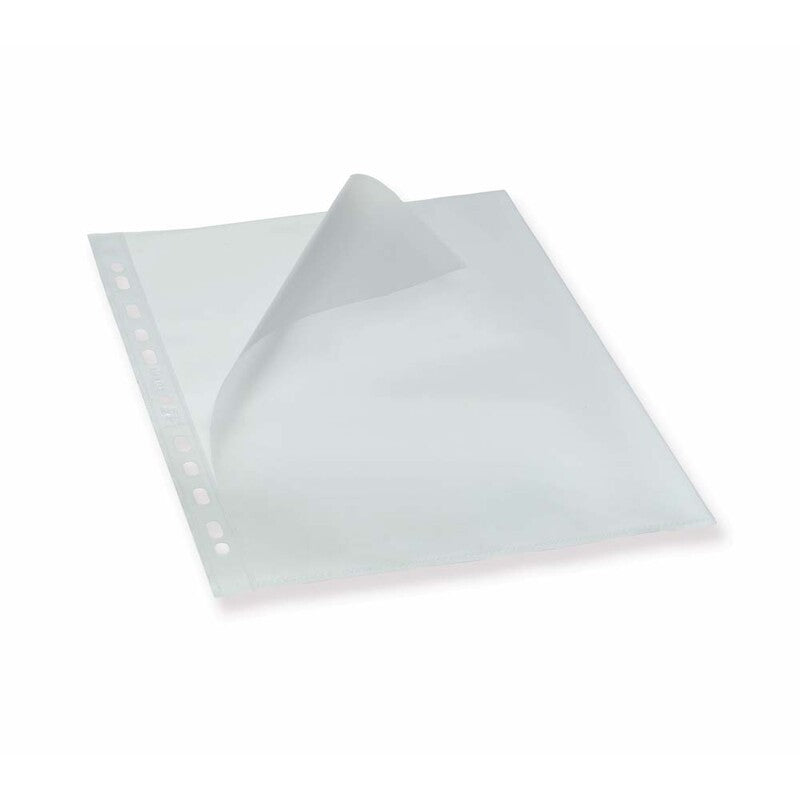 Plastlomme, Bantex, transparent, 120µm, 210x297mm, plastik, pakke a 100 stk