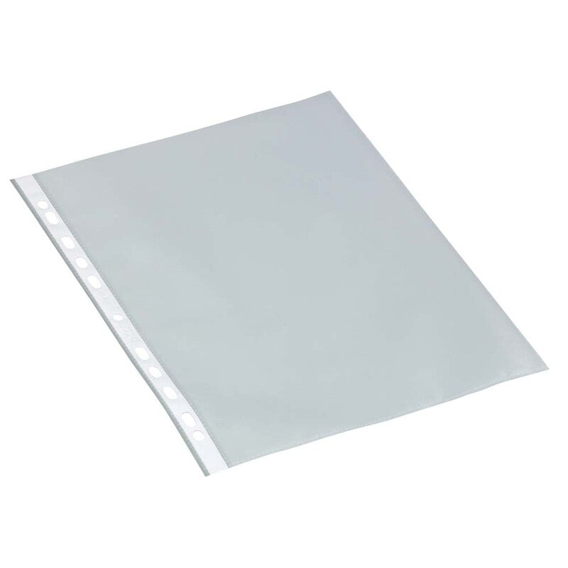 Plastlomme, Bantex, transparent, 80µm, 148x210mm, plastik, pakke a 100 stk