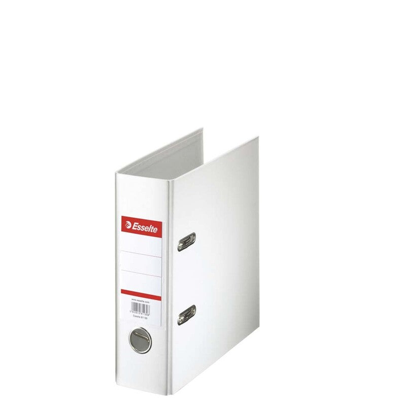 Brevordner, Esselte, hvid, 468600, 75mm, 148x210mm, antal ringe: 2, FSC Mix 70%, 20 Units