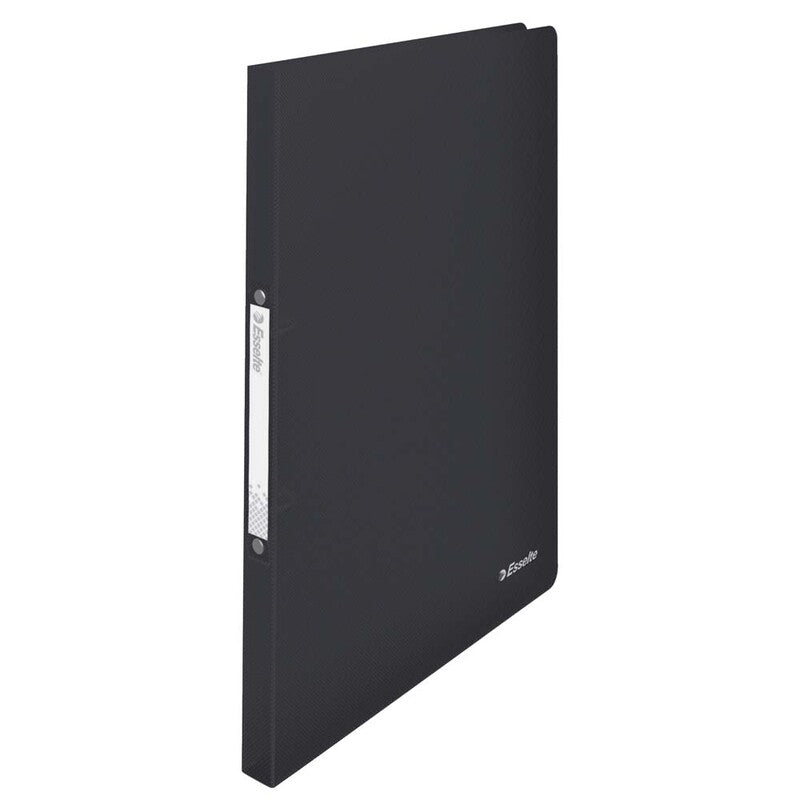 Ringordner, Esselte, sort, 210x297mm, antal ringe: 2, 10 Units