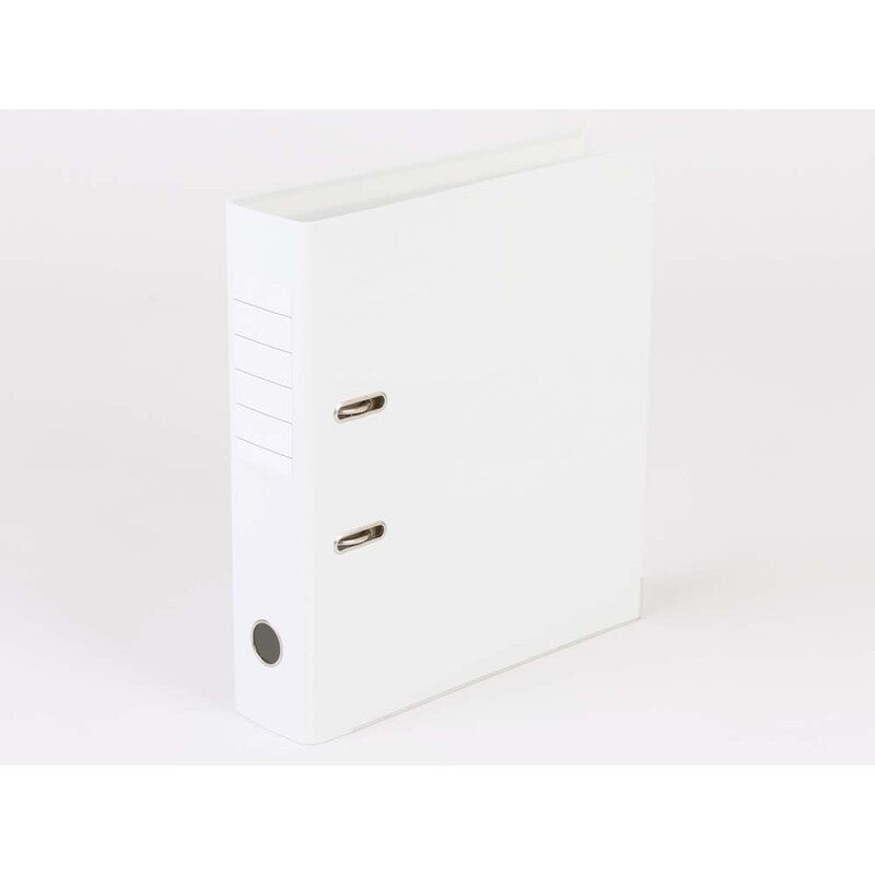 Brevordner, Q-Line, hvid, Metalskinne, 75mm, 210x297mm, antal ringe: 2, 10 Units