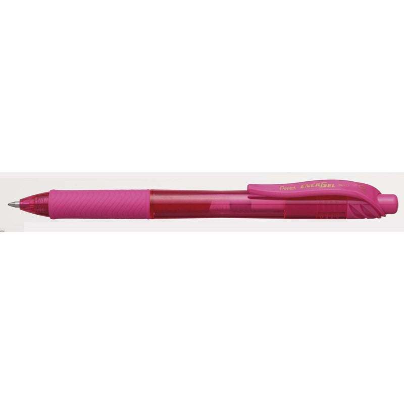 Rollerpen, Pentel EnerGel X, BL107, 0,7MM, pink, Units 12