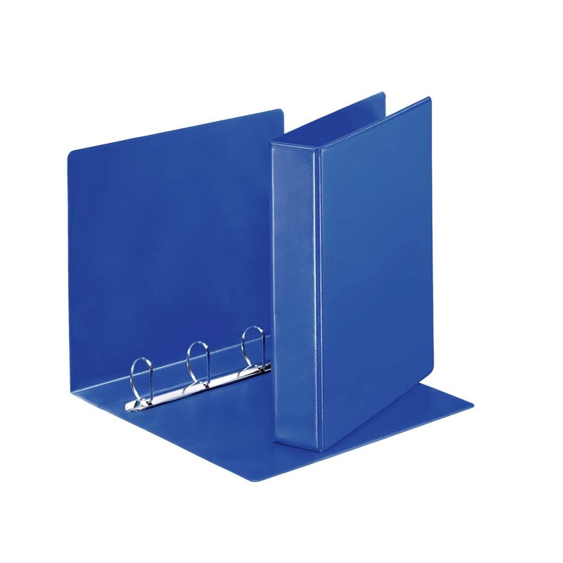 Panoramabind, Esselte, blå, 40mm, 210x297mm, antal ringe: 4, PP, FSC Recycled Credit, 10 Units