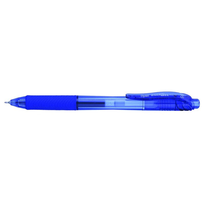 Gelpen, Pentel EnerGel, BLN105, 0,25MM, blå, Units 12