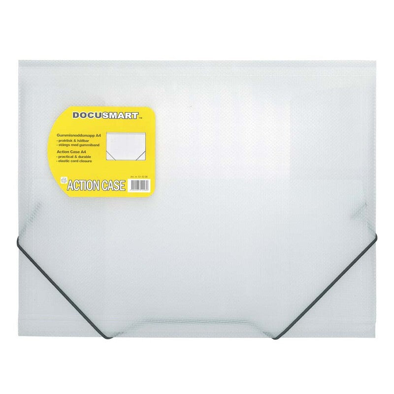 Plastmappe, BNT Docusmart, transparent, 210x297mm, PP/elastic