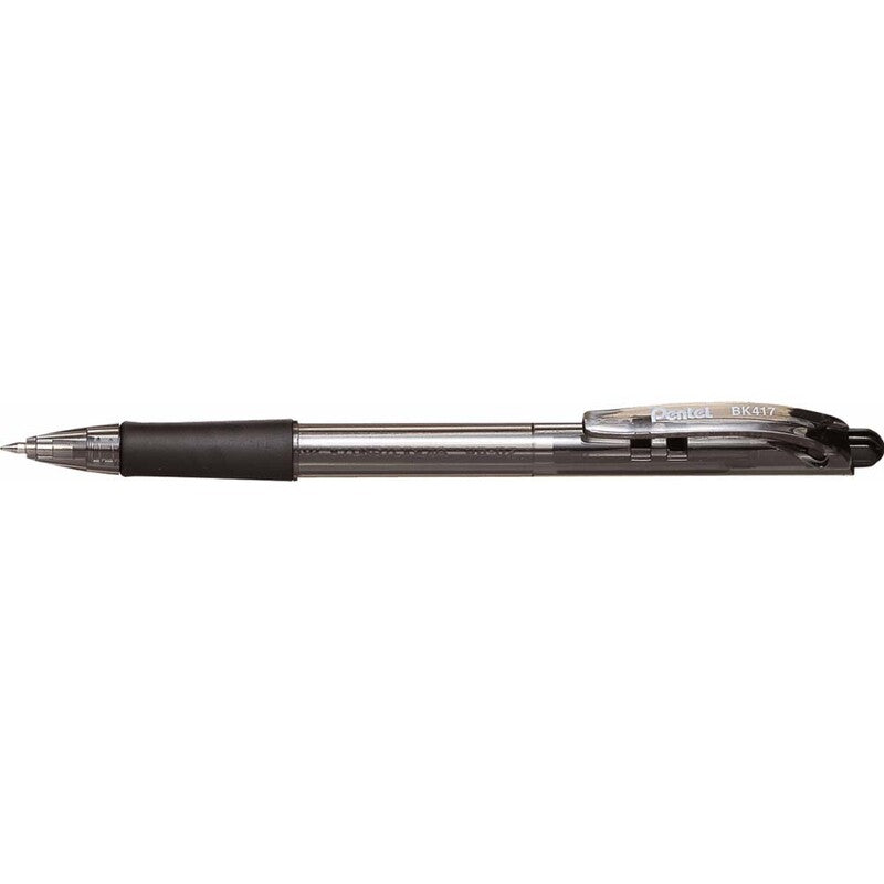 Kuglepen, Pentel, BK417, 0,25MM, sort