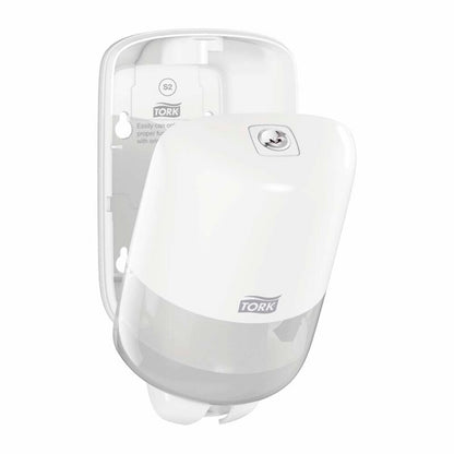Sæbedispenser, Tork, S2, 0,475 liter, hvid