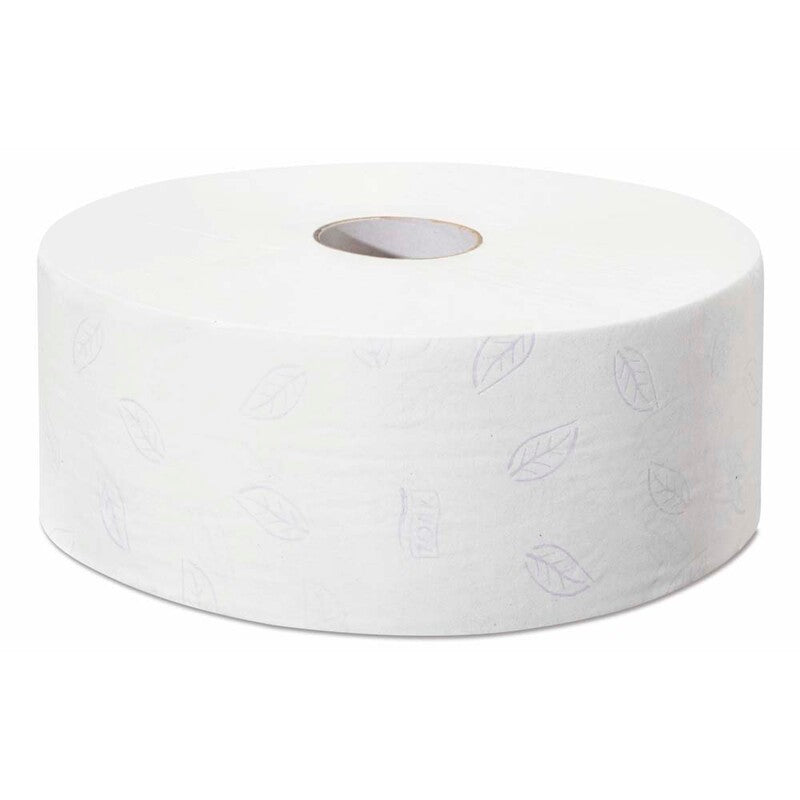 Toiletpapir Jumbo, Tork, Advanced, Jumbo T1, hvid x 360.00m, kasse a 6 ruller, FSC Recycled Credit