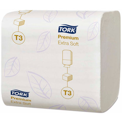 Toiletpapir Ark, Tork, Premium, Bulk, 2 lag, hvid, 110mm, æske a 7560 ark, FSC Mix Credit