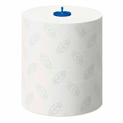 Papirhåndklæder rulle, Tork, H1, Advanced Soft, 2 lag, hvid, 210mm x 150.00m, kasse a 6 ruller, FSC Mix Credit
