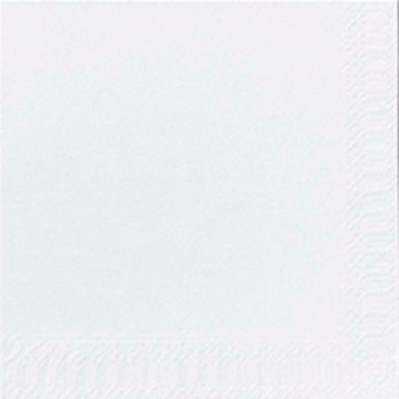 Kaffeserviet, Duni, Ecoecho, 1/4-fold, 1 lag, tissue, Nordic Swan Ecolabel, hvid, 240mmx240mm, karton a 6000 stk
