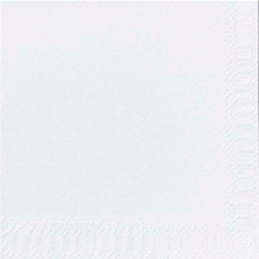 Kaffeserviet, Duni, Ecoecho, 1/4-fold, 1 lag, tissue, Nordic Swan Ecolabel, hvid, 240mmx240mm, karton a 6000 stk