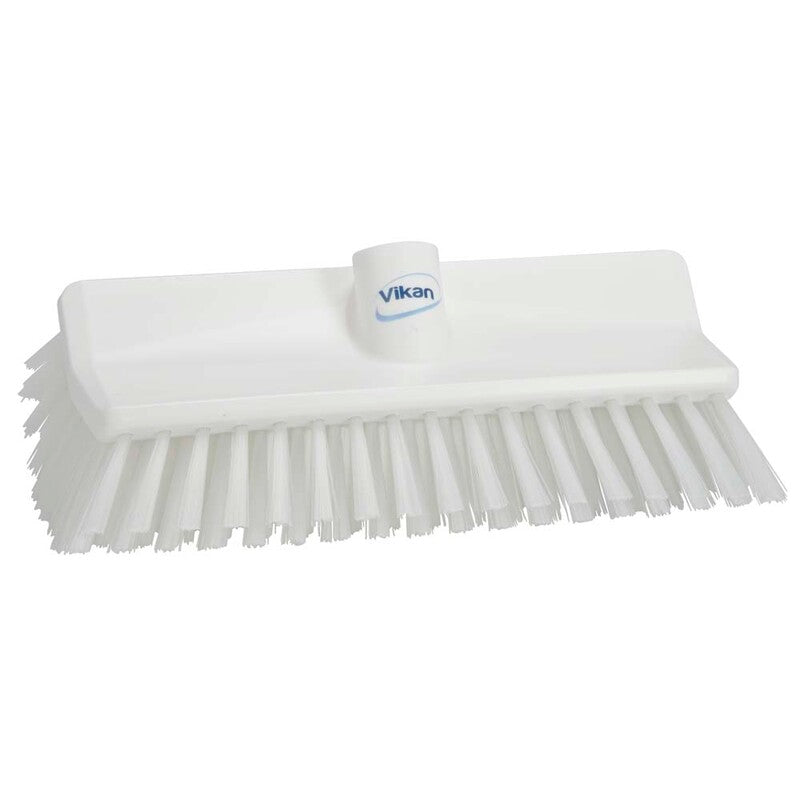 Gulvskrubbe, Vikan, High-low brush medium, hvid, 150mmx265mm x 100mm