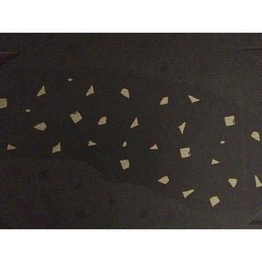 Gift Boxes, indre dim: 435 x 345, x 153 mm, 1-lags,B-flute, FEFCO 0427, sort, bundt a 25 stk, palle a 550 stk, FSC Mix 70%