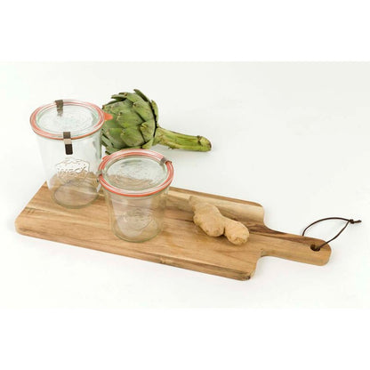 Sylteglas, Rund, Ø 100, højde 69, Glass, transparent, pakke a 6 stk, Weck, Fødevaregodkendt