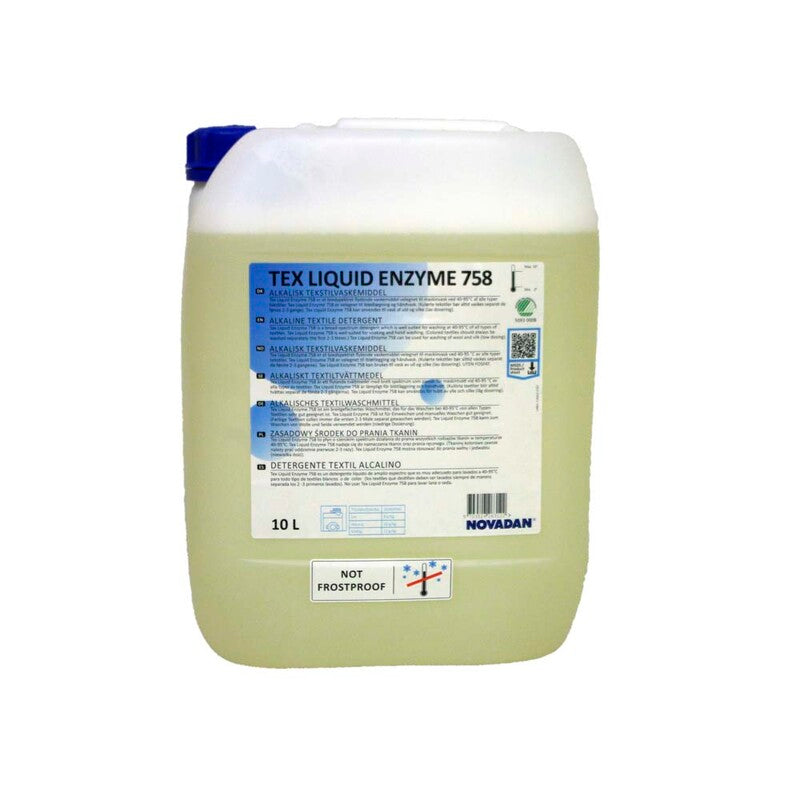 Flydende vaskemiddel, Novadan, Liquid FLYDENDE TEX 758, 10 l