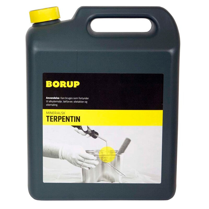 Solvents, Borup, Mineral TURPENTINE, 5 l