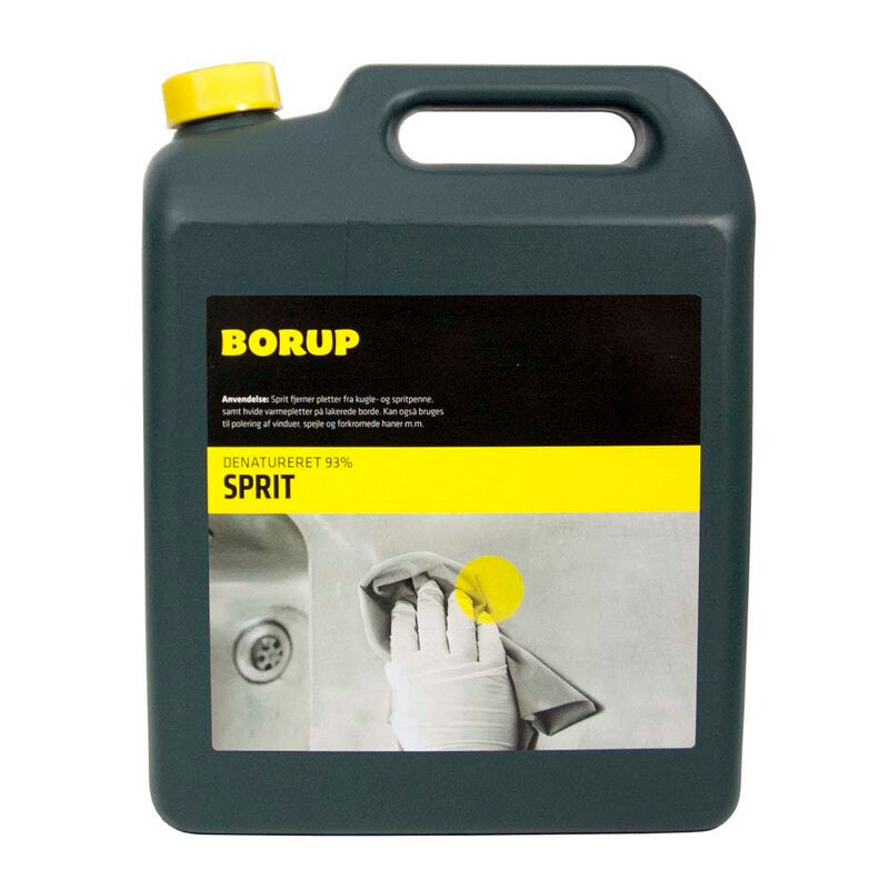 Solvents, Borup, Alcohol 93% sdenatured, 5 l
