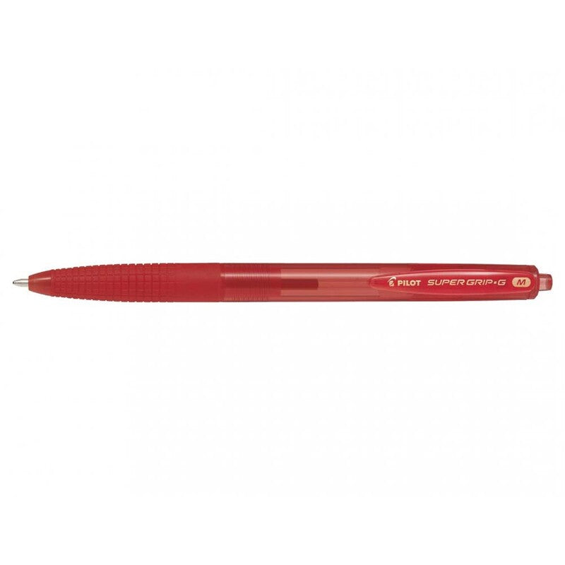 Kuglepen, Pilot Super grip G, M, 0,27MM, rød