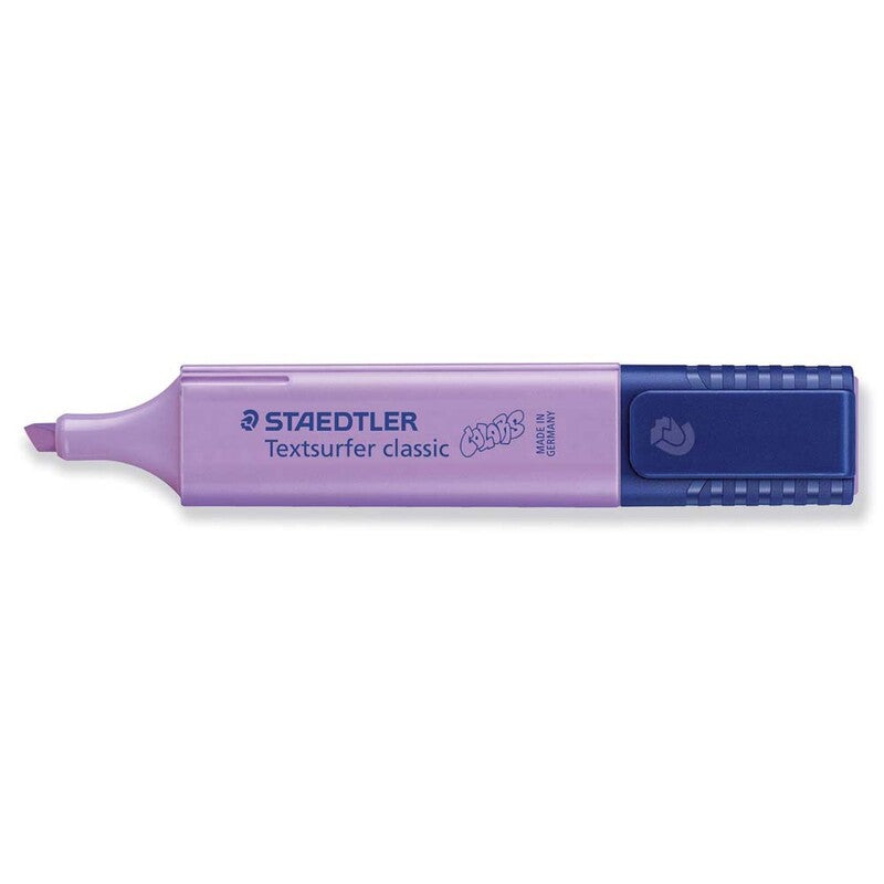 Tekstmarker, Staedtler Textsurfer, 364 C-620, 1-5MM, Skrå spids, lilla, 10 Units