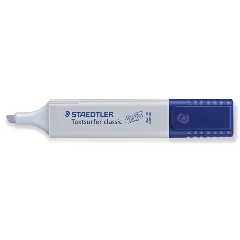 Tekstmarker, Staedtler Textsurfer, 364 C-820, 1-5MM, Skrå spids, grå, 10 Units
